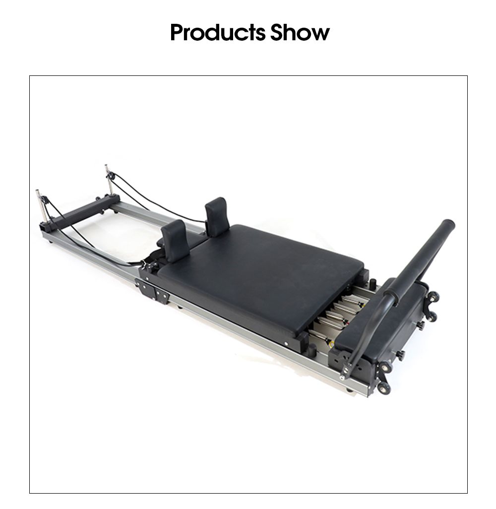 Wavar® Exclusive Design Patent Aluminum Alloy Folding Pilates Reformer