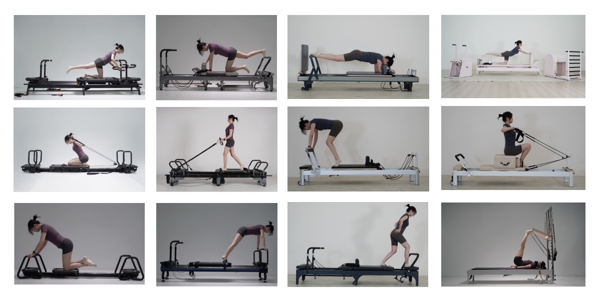 Multifunctional Large Pilates Reformer Machine