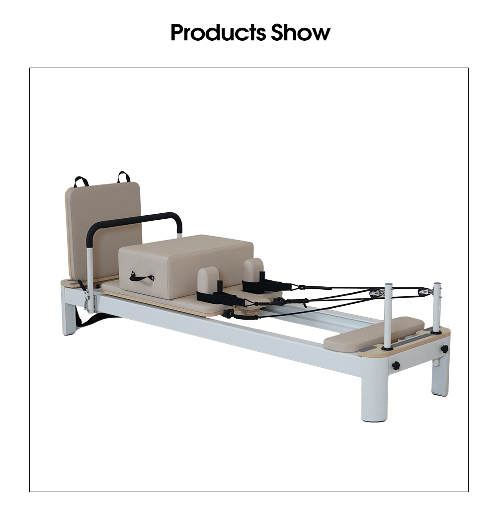 Studio Aluminum Alloy Pilates Reformer Machine 4.0
