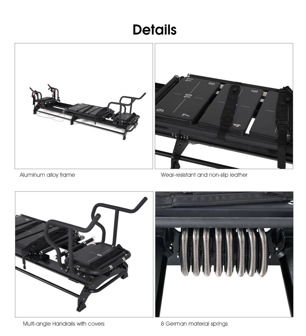 Professional Large Pro Pilates Reformer Equipment