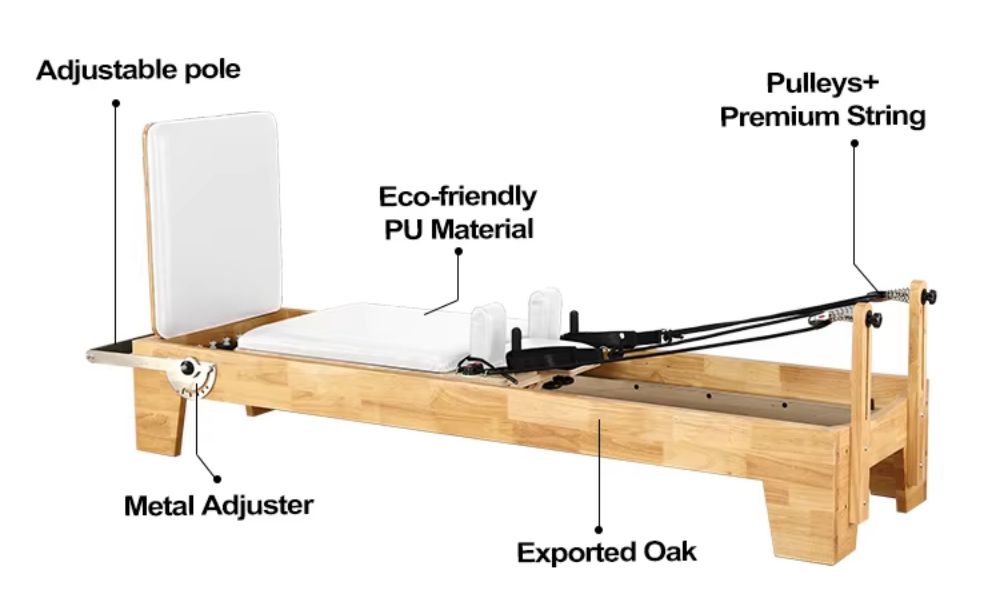 Pilates Reformer Machine Five-Piece Set