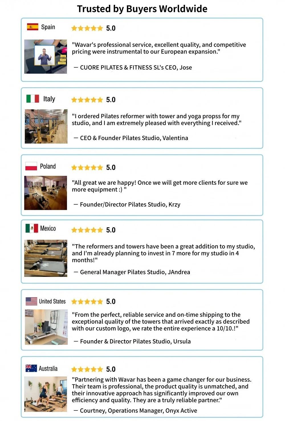 Wooden Pilates Reformer for Sale