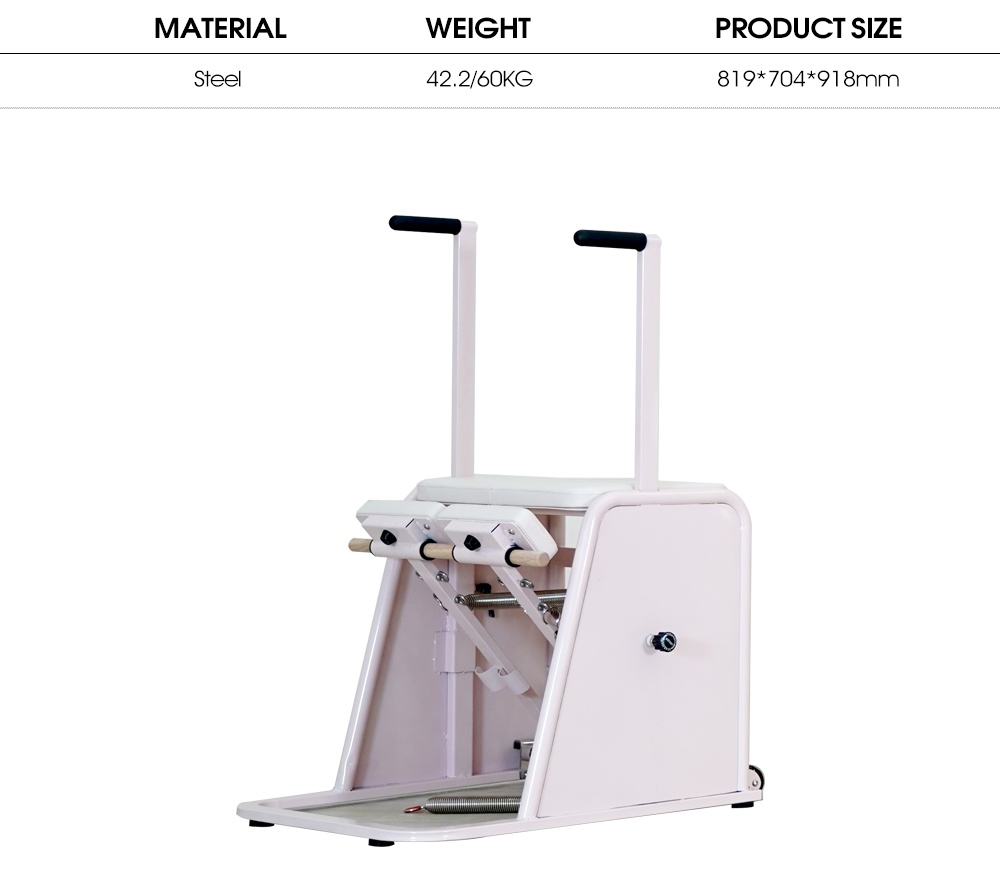 Yoga Pilates Home Gym Studio Steel Pilates chair