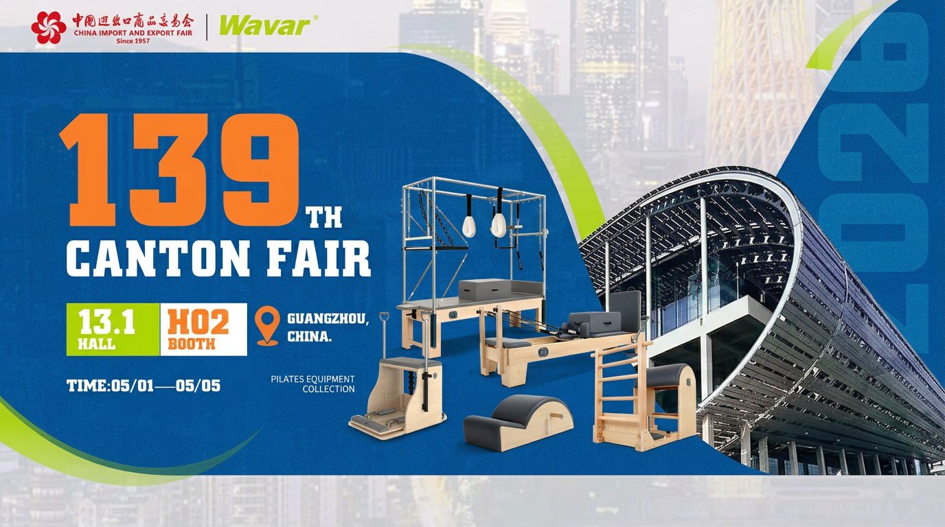 Wavar at the 139th Canton Fair 2026 | Fitness Equipment Manufacturer China