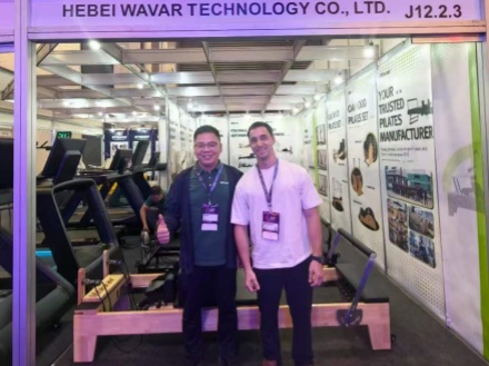 Wavar na FITNESS BRASIL EXPO 2026: Equipamentos de Pilates 
