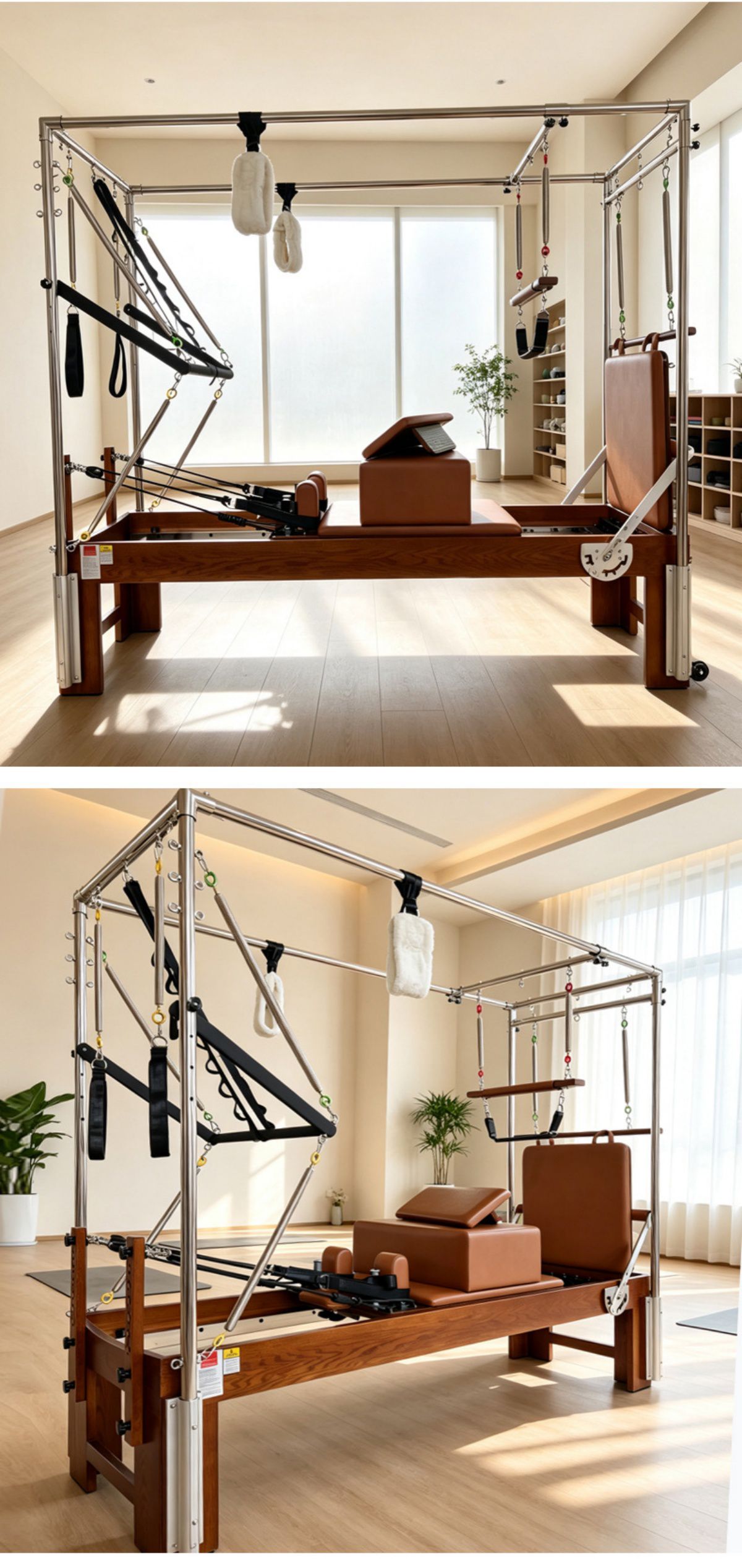 Walnut Pilates Cadillac Reformer